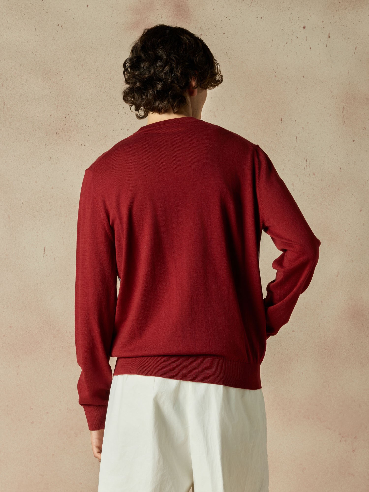 Ballantyne CLASSIC DIAMOND V-NECK CARDIGAN - COD. B2K001 14CA8 92003