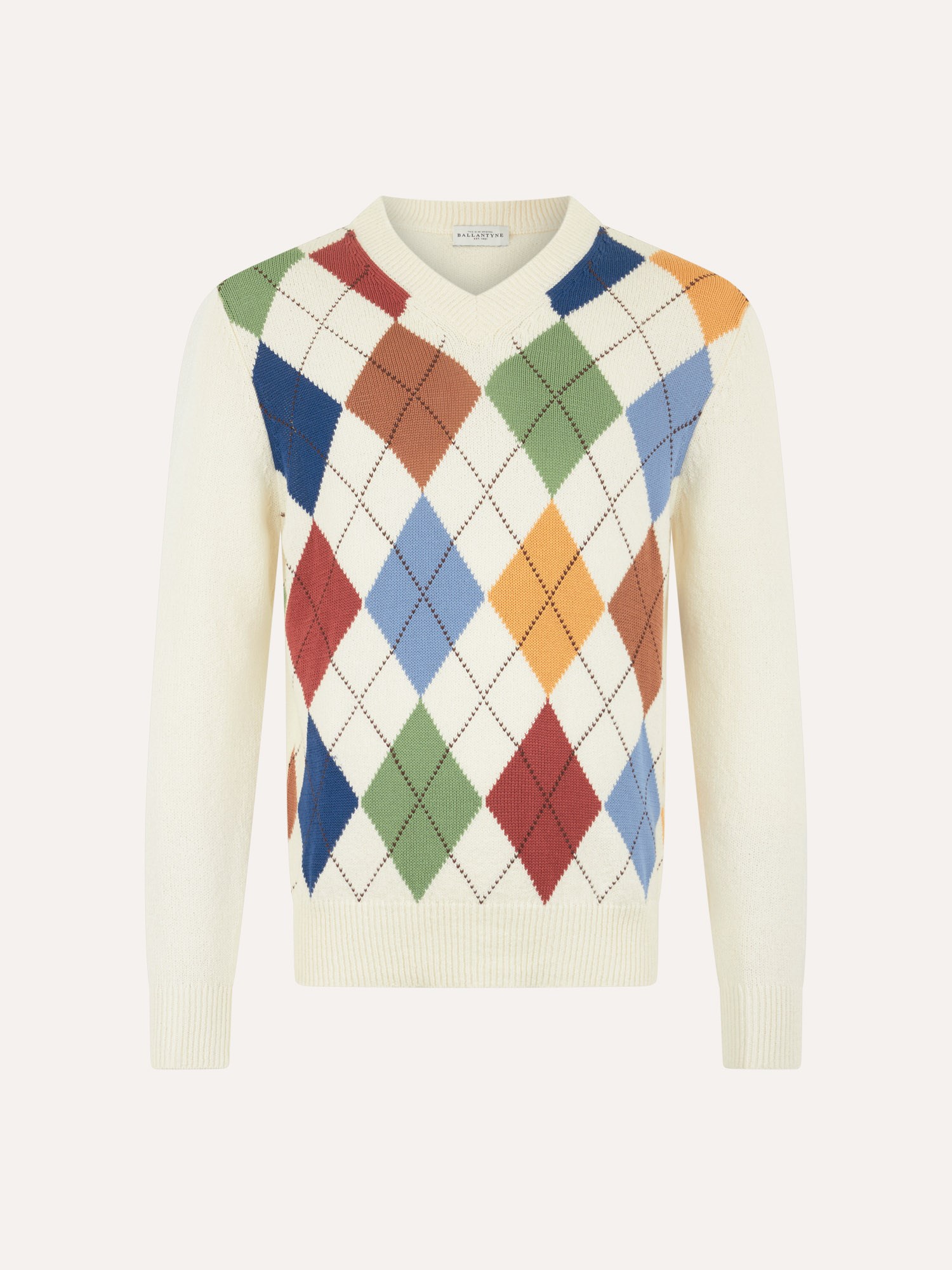 Ballantyne DIAMOND V-NECK JUMPER - COD. B2P001 7C001 98020