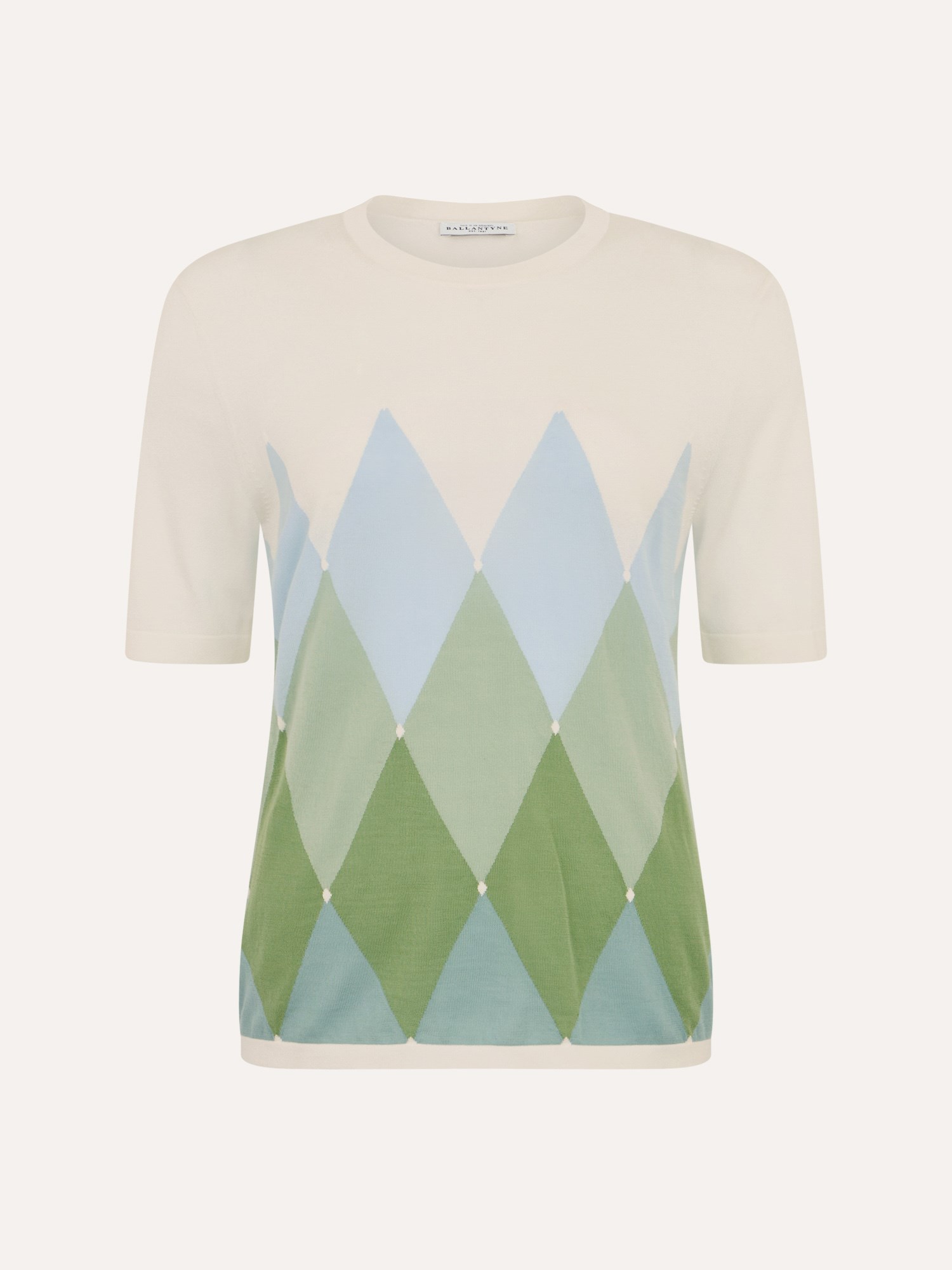 Ballantyne TOP A MANICHE CORTE DIAMOND - COD. B1W319 16V00 98027