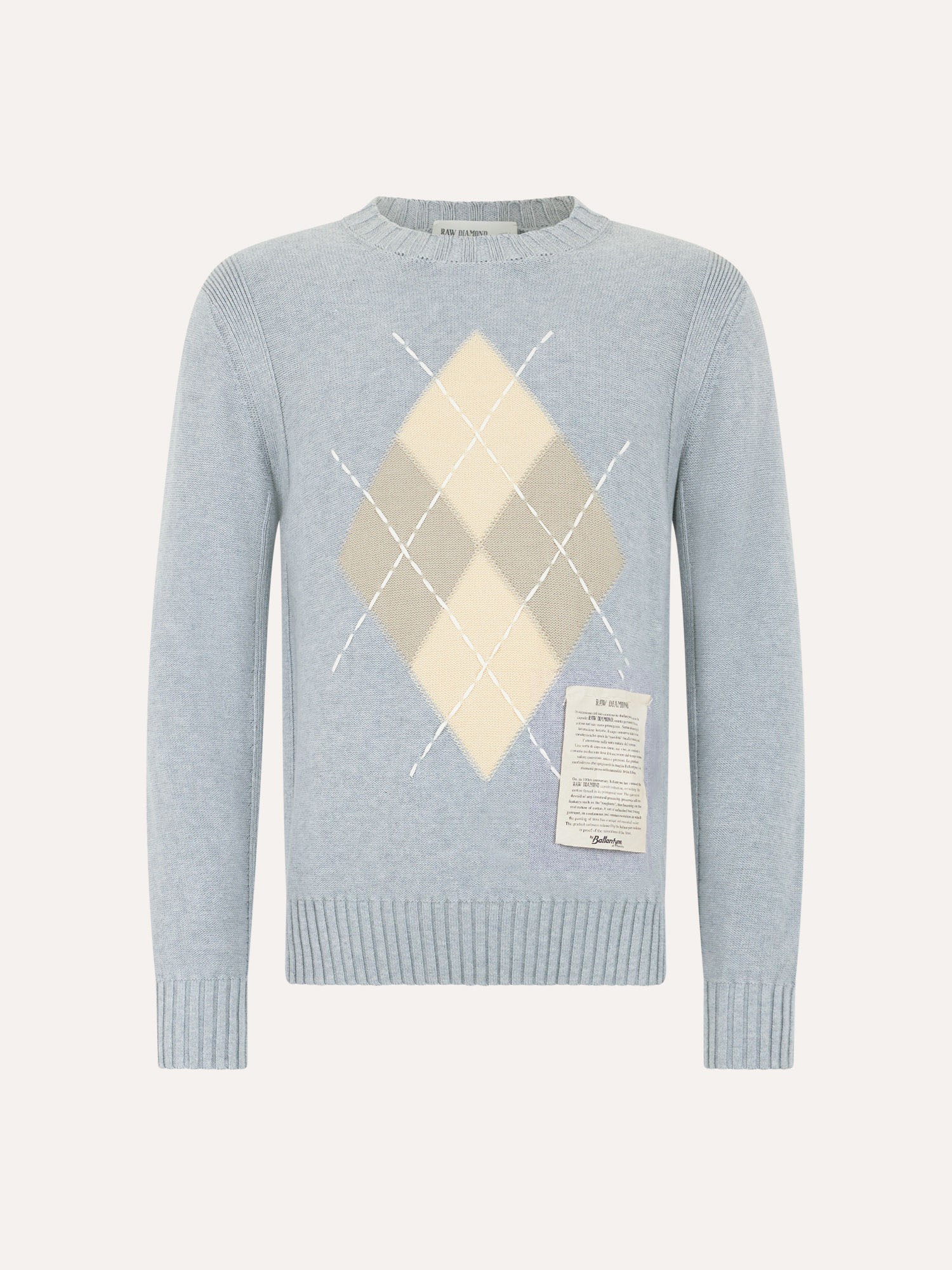 Ballantyne RAW DIAMOND - ROUNDNECK JUMPER - COD. B4P312 7C015 95028