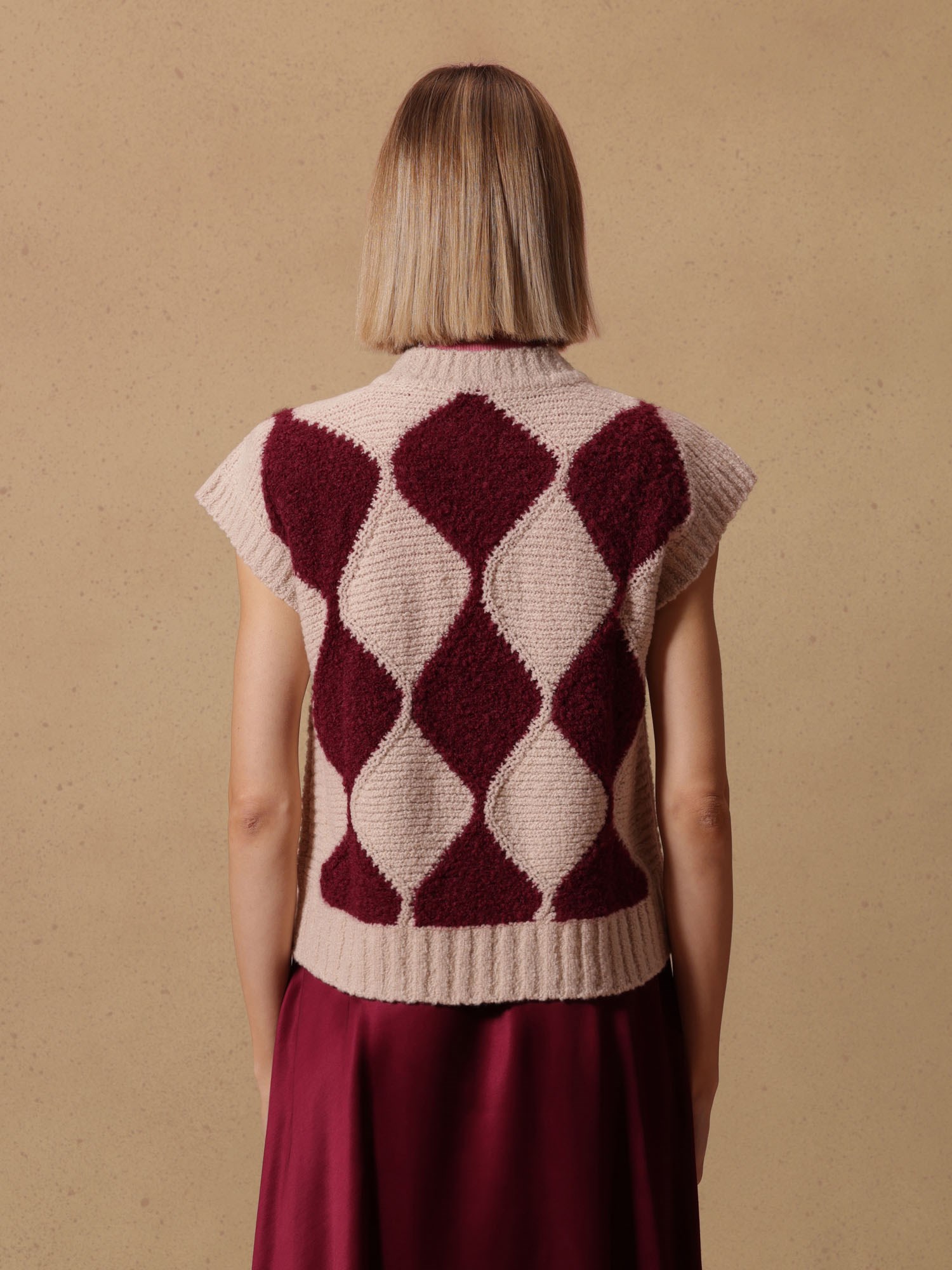 Ballantyne WOMENS VEST IN WOOL ALPACA BLEND - COD. B1S188 3W070 98191