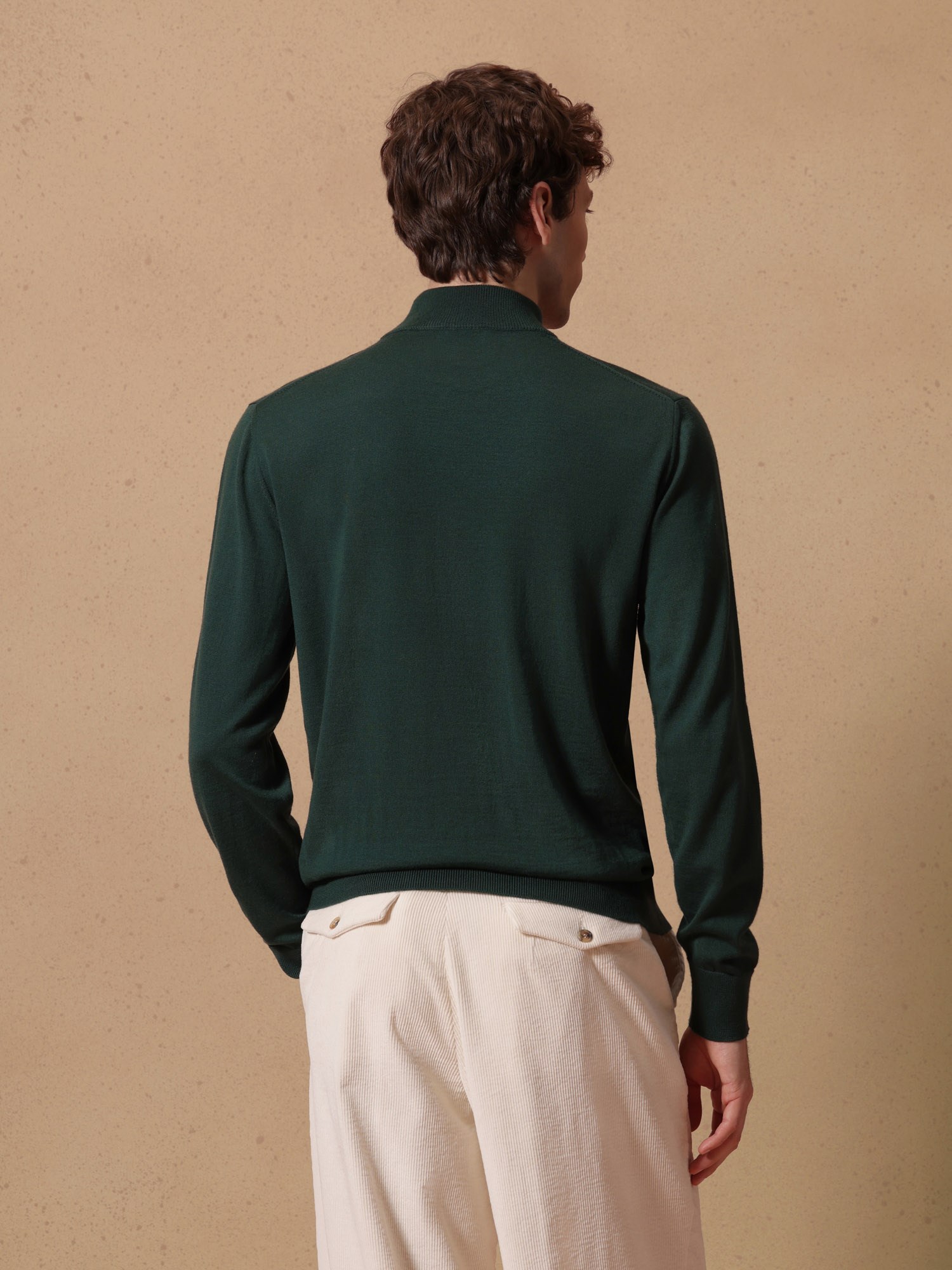 Ballantyne HERREN-ROLLKRAGENPULLOVER AUS 100% WOLLE - COD. B2P278 14W91 12730