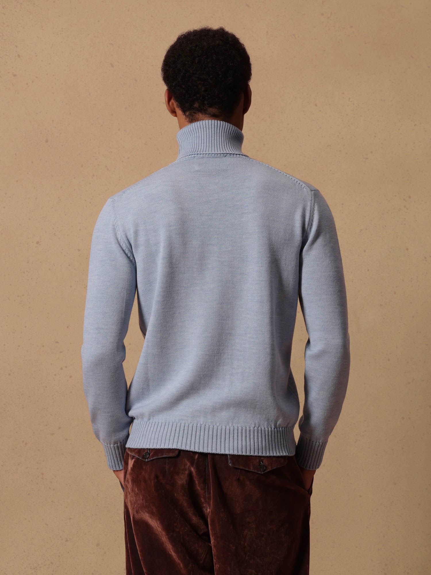 Ballantyne HERREN-ROLLKRAGENPULLOVER AUS 100% WOLLE - COD. B2P111 7W071 13008