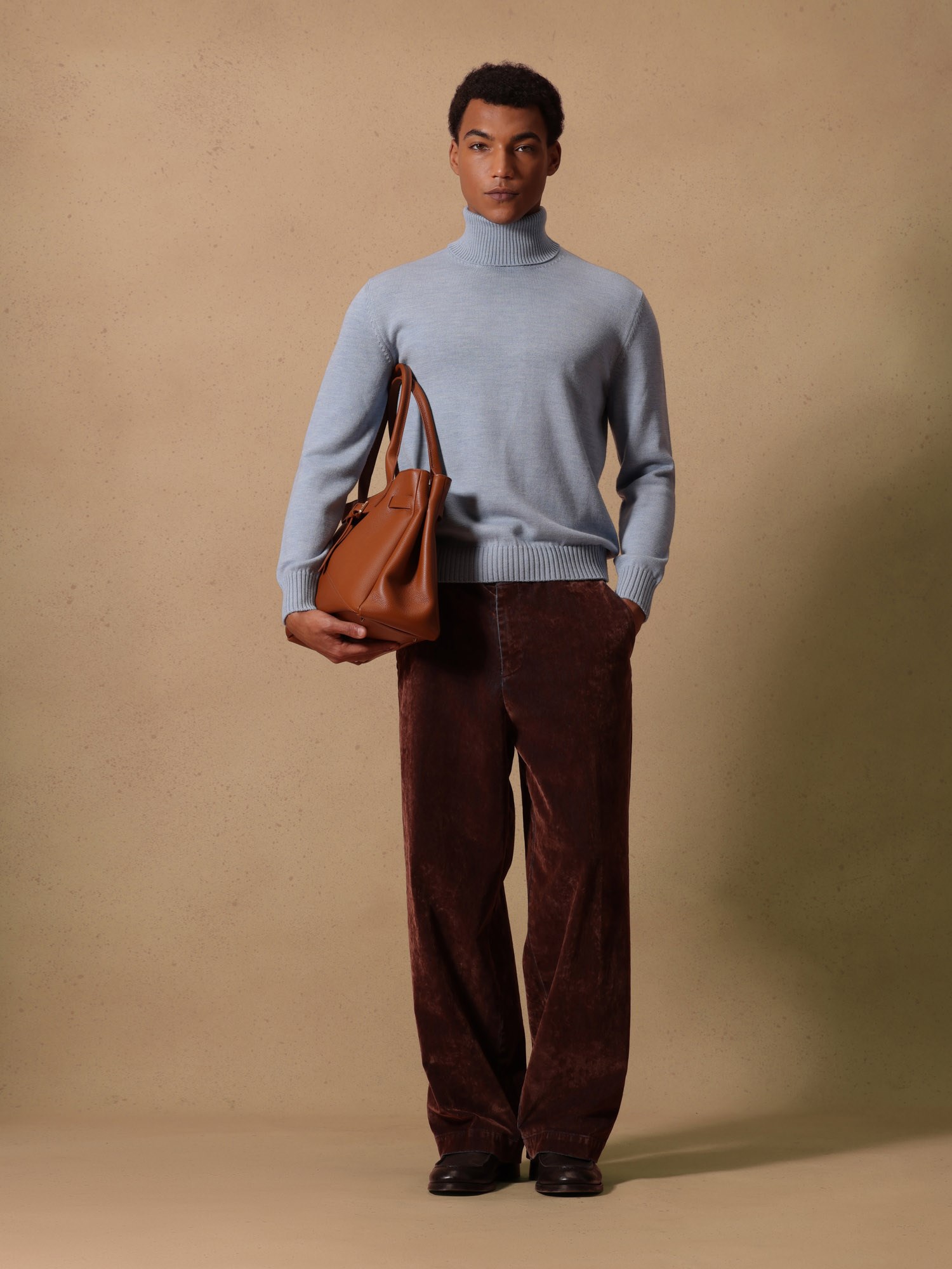 Ballantyne HERREN-ROLLKRAGENPULLOVER AUS 100% WOLLE - COD. B2P111 7W071 13008