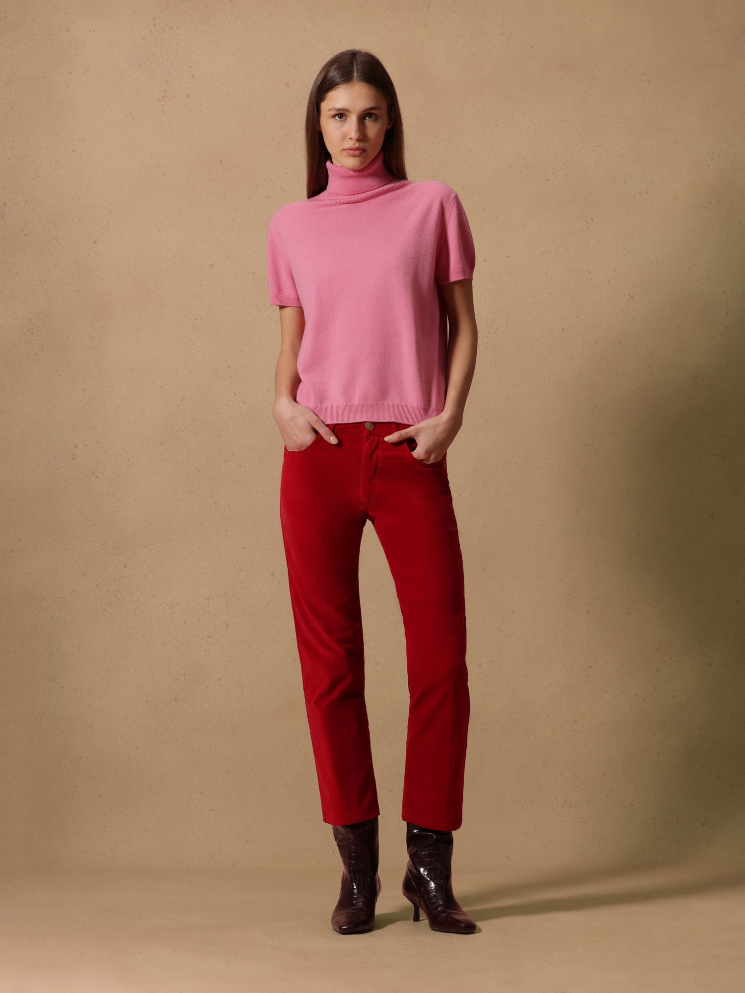 Ballantyne JEANS DONNA A GAMBA DRITTA IN COTONE - COD. BLT172 UCE01 12034