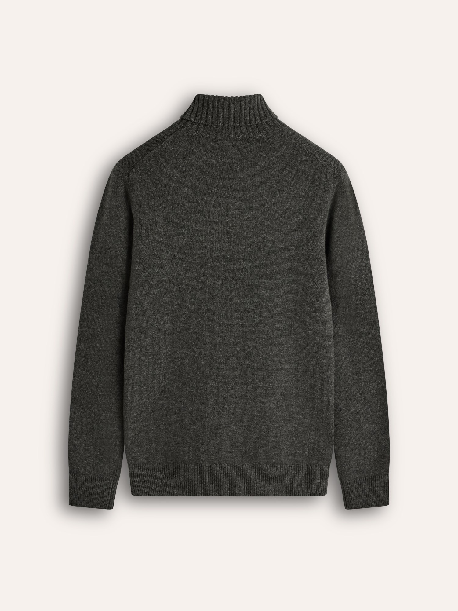 Ballantyne HERREN-ROLLKRAGENPULLOVER MIT RAUTENMUSTER AUS 100% KASCHMIR - COD. B2P010 7K0A8 95033