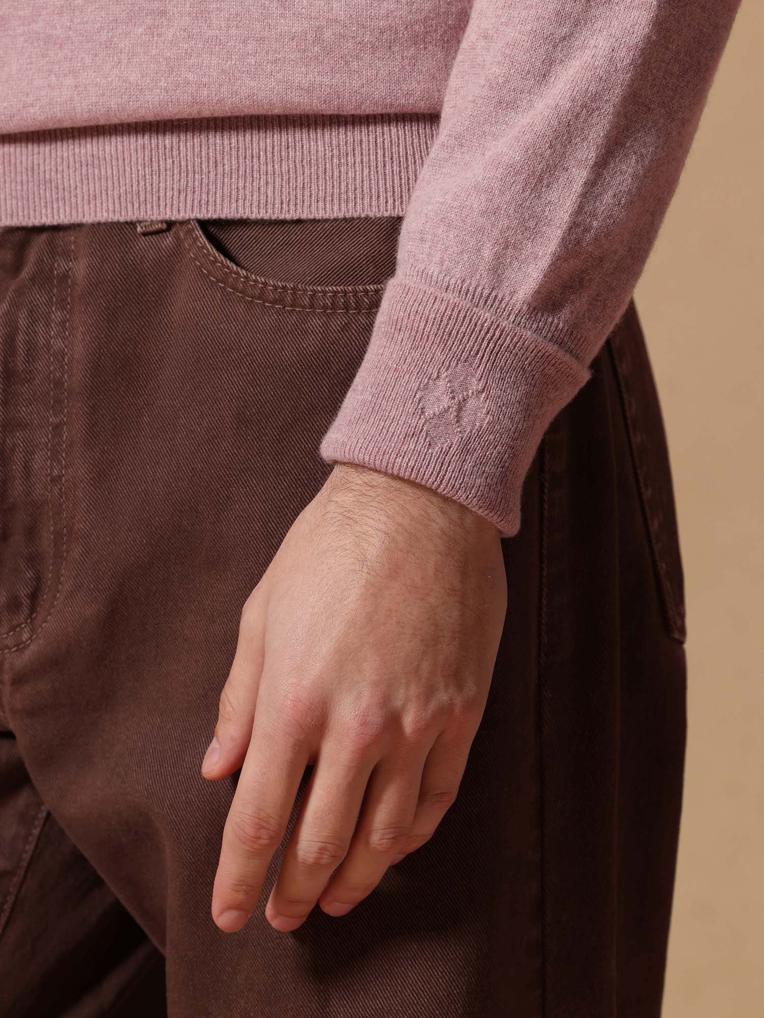 Ballantyne HERREN-ROLLKRAGENPULLOVER AUS 100% KASCHMIR - COD. B2P010 12K00 11018