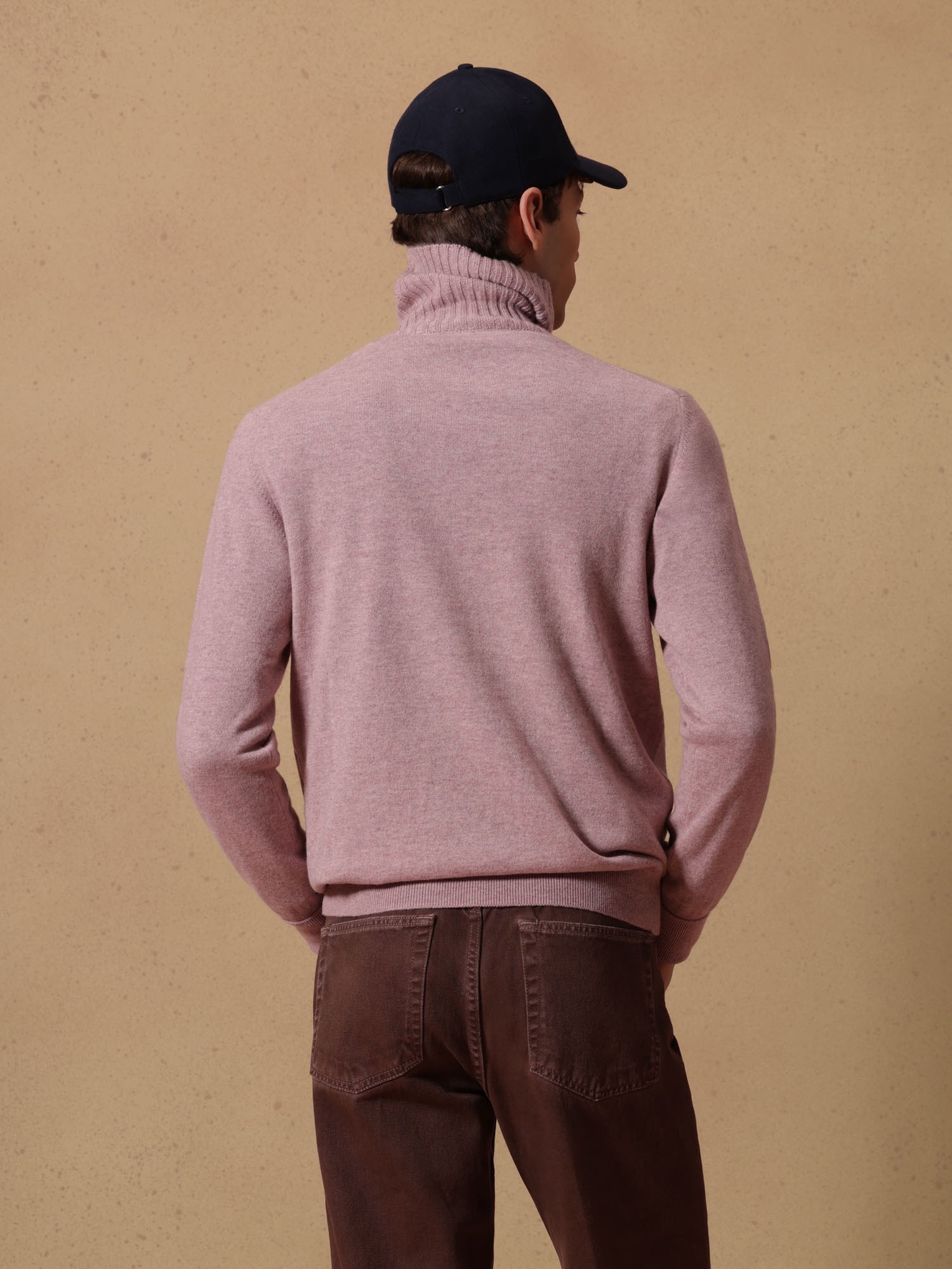 Ballantyne HERREN-ROLLKRAGENPULLOVER AUS 100% KASCHMIR - COD. B2P010 12K00 11018