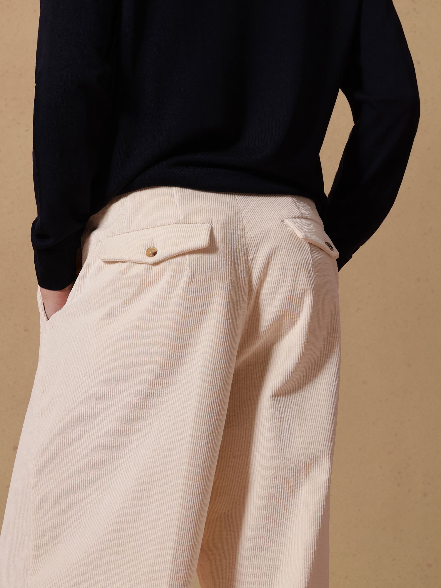 Ballantyne PANTALONE UOMO IN COSTINE DI VELLUTO - COD. BMT109 UCT19 10144
