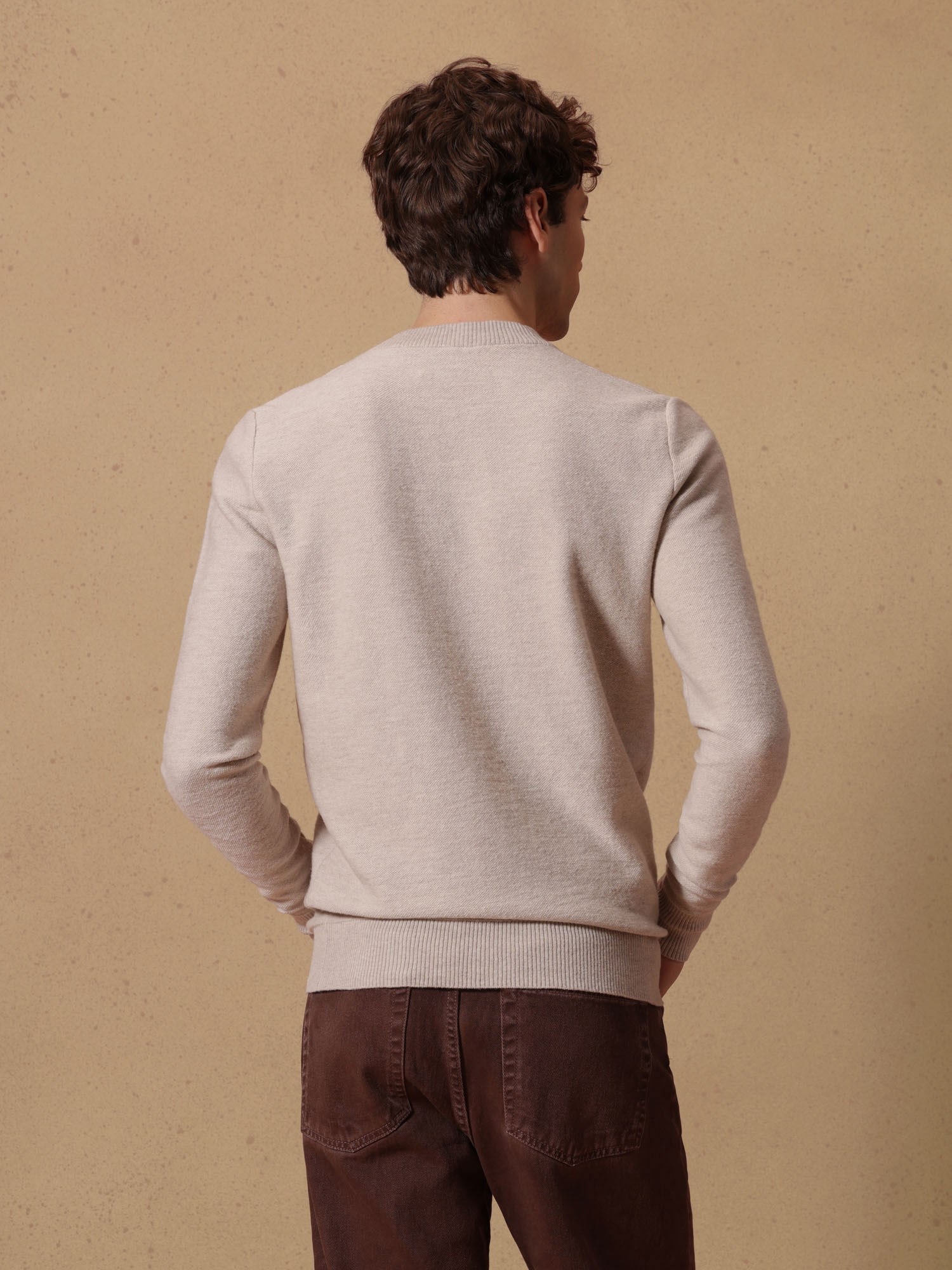 Ballantyne FELPA UOMO IN PURA LANA CON STEMMA - COD. B2P321 12W19 15335