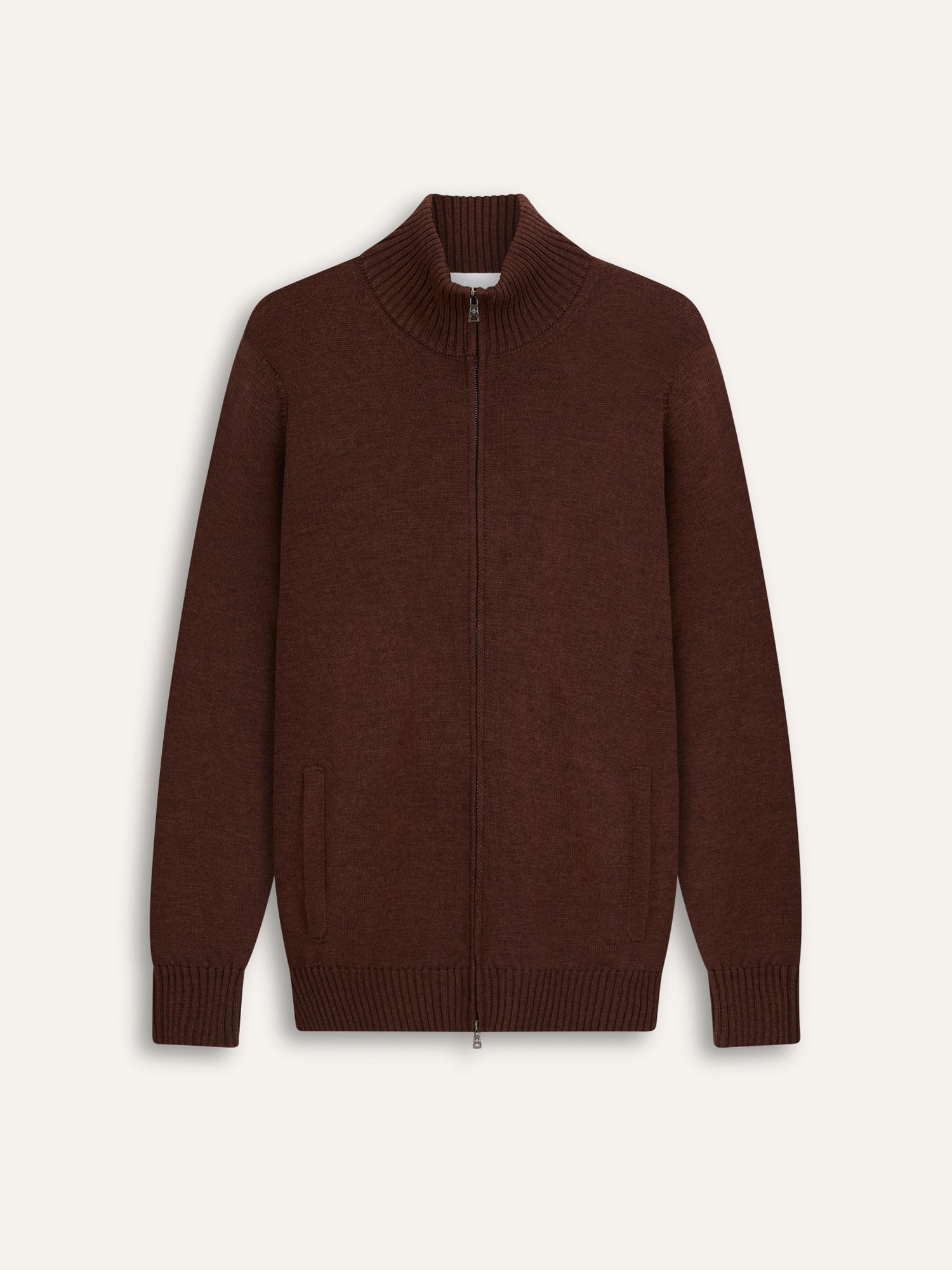 Ballantyne MENS ZIP UP CARDIGAN IN 100% WOOL - COD. B2K036 7W071 14677