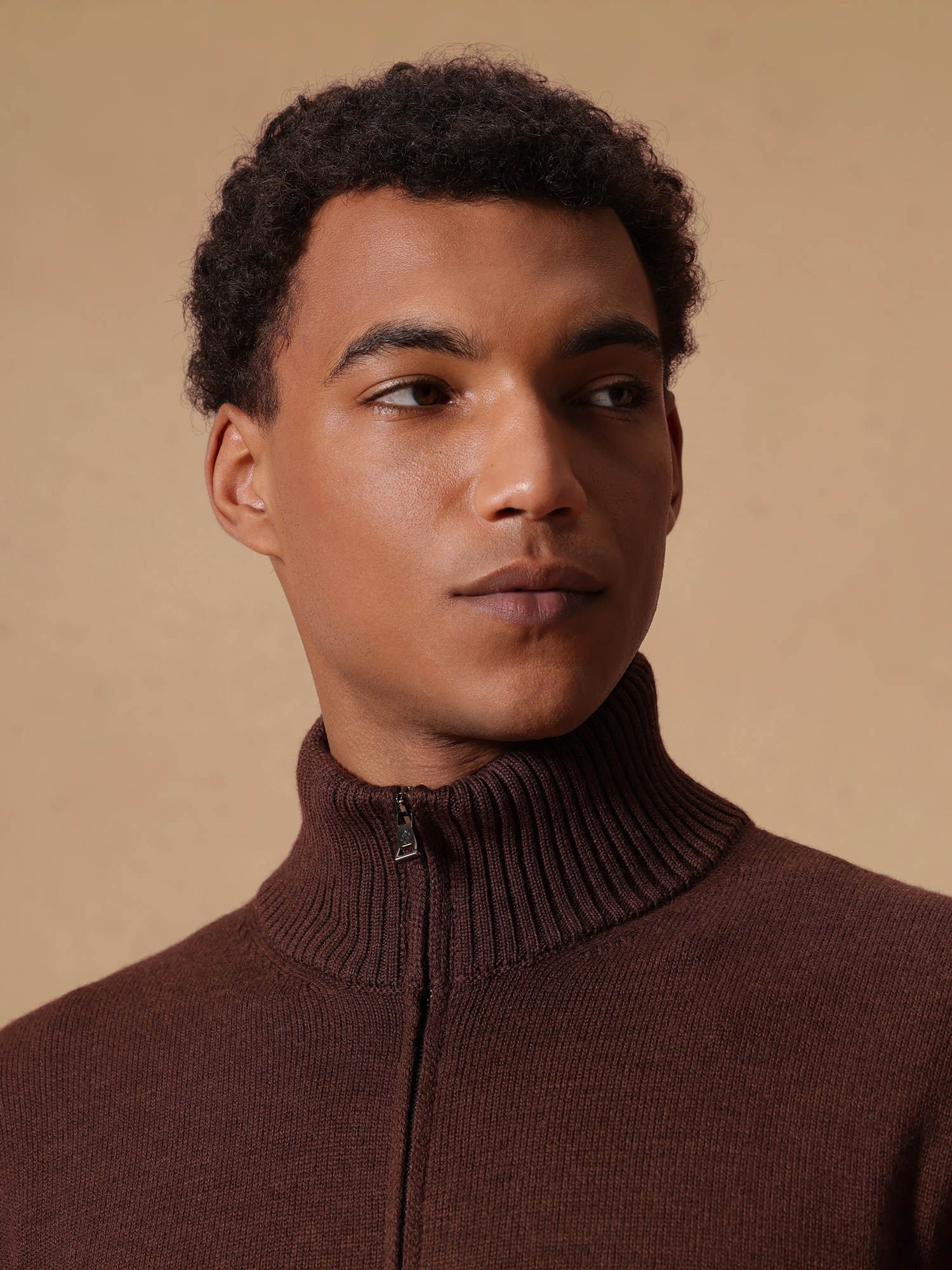 Ballantyne MENS ZIP UP CARDIGAN IN 100% WOOL - COD. B2K036 7W071 14677