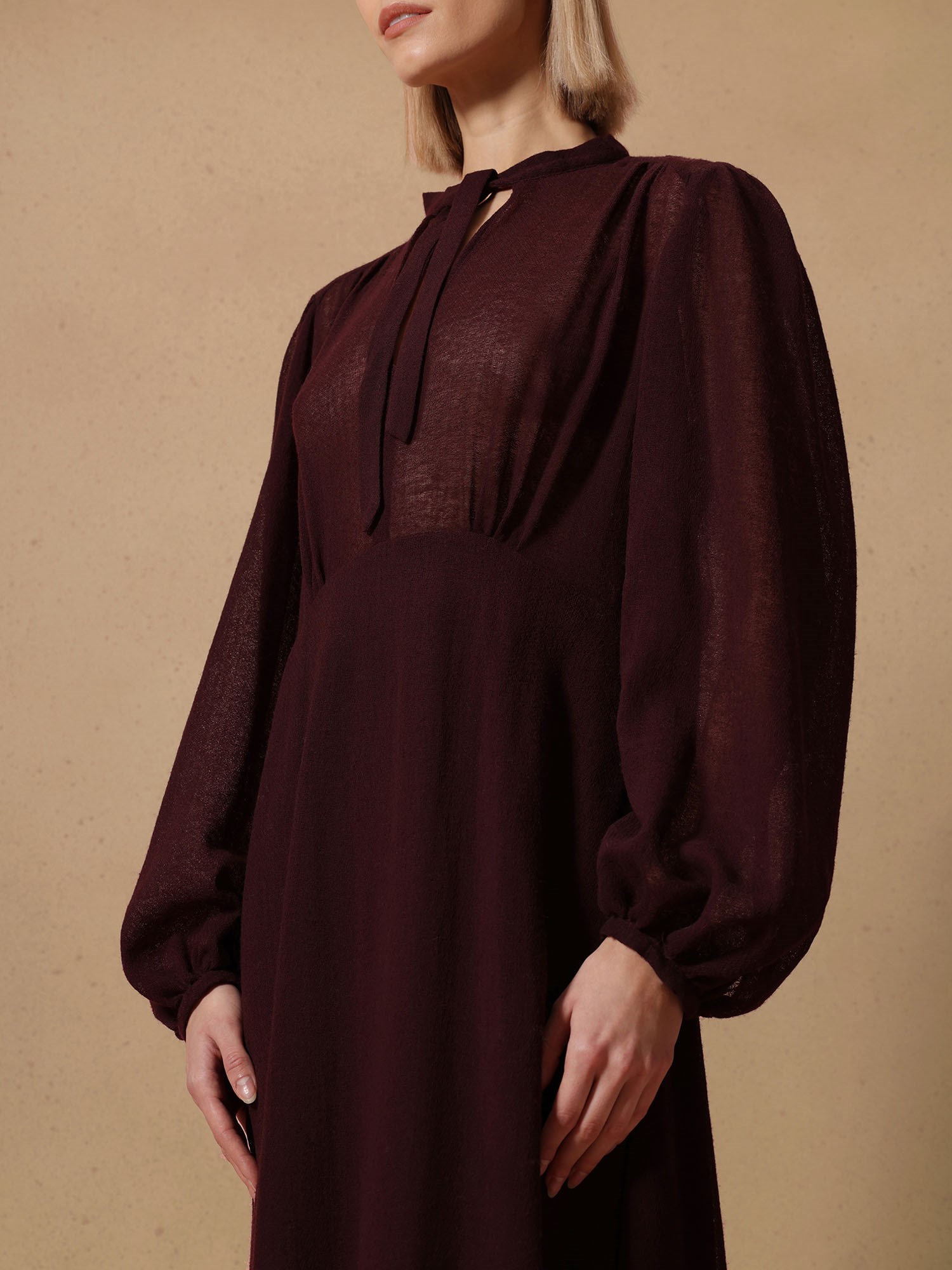 Ballantyne DONNA ABITO LUNGO IN LANA VERGINE - COD. BLD279 UWL00 12121