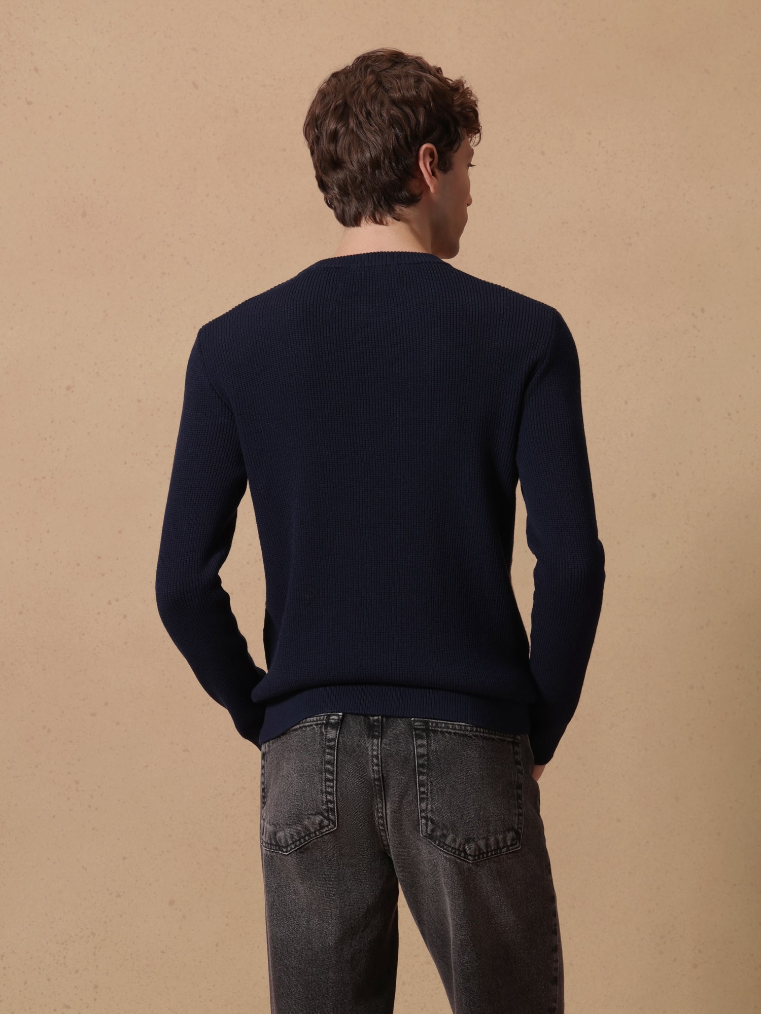 Ballantyne UOMO MAGLIA DIAMOND GIROCOLLO IN 100% LANA - COD. B2P000 14W02 93569