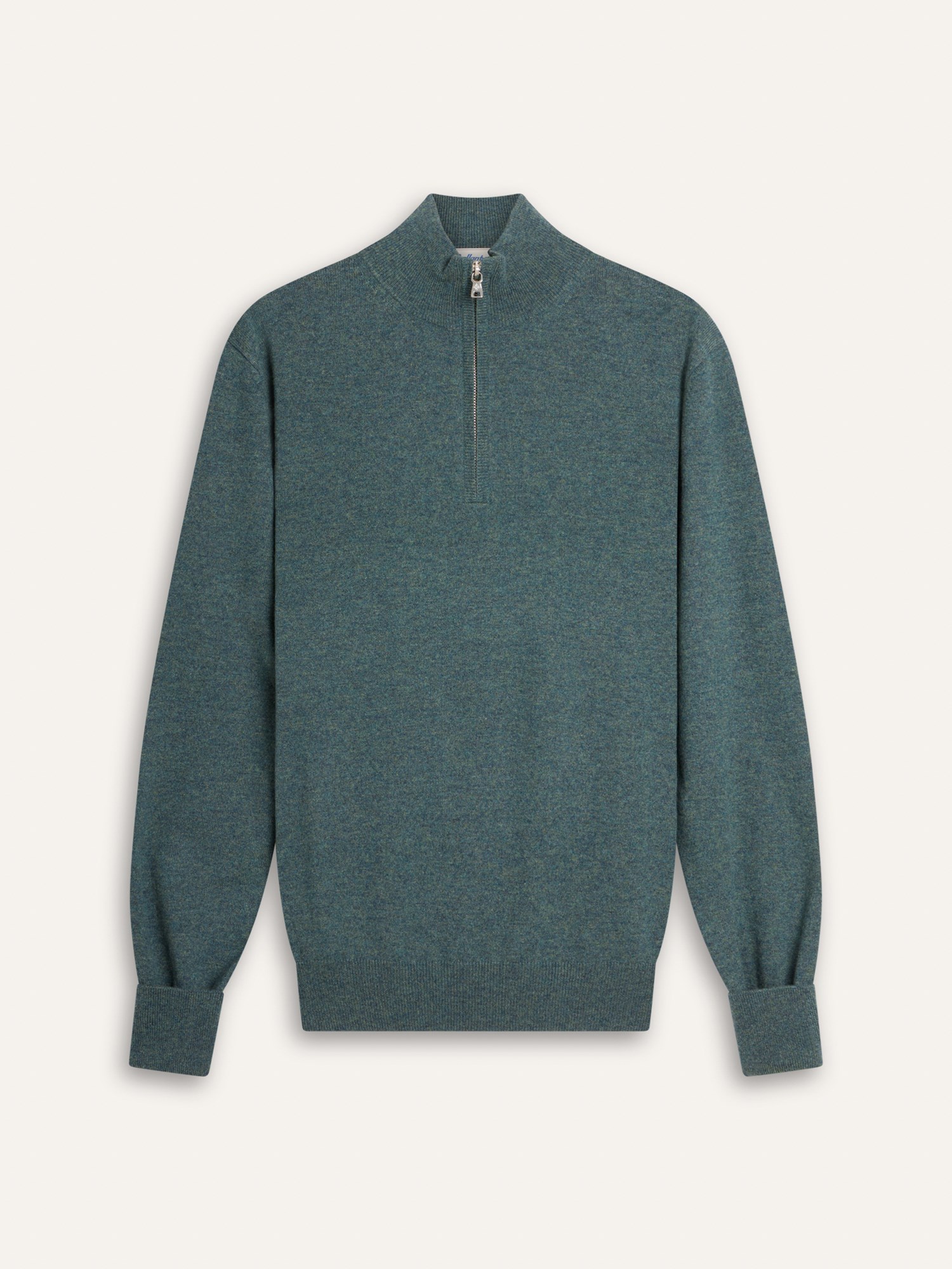 Ballantyne MENS HALF ZIP JUMPER IN 100% CASHMERE - COD. B2P206 12K00 12512