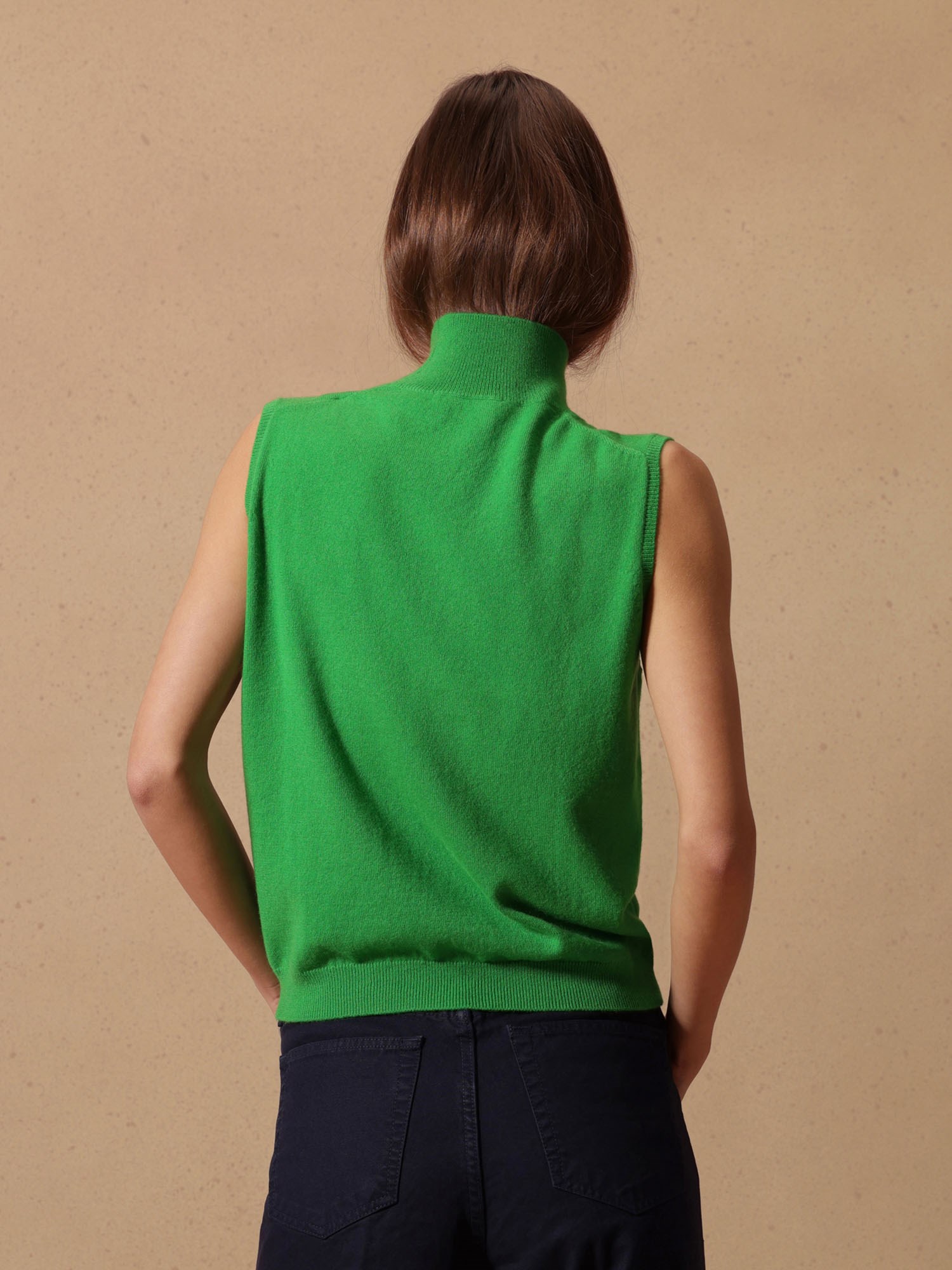 Ballantyne WOMENS SLEEVELESS HIGH NECK TOP - COD. B1S189 12K00 12508