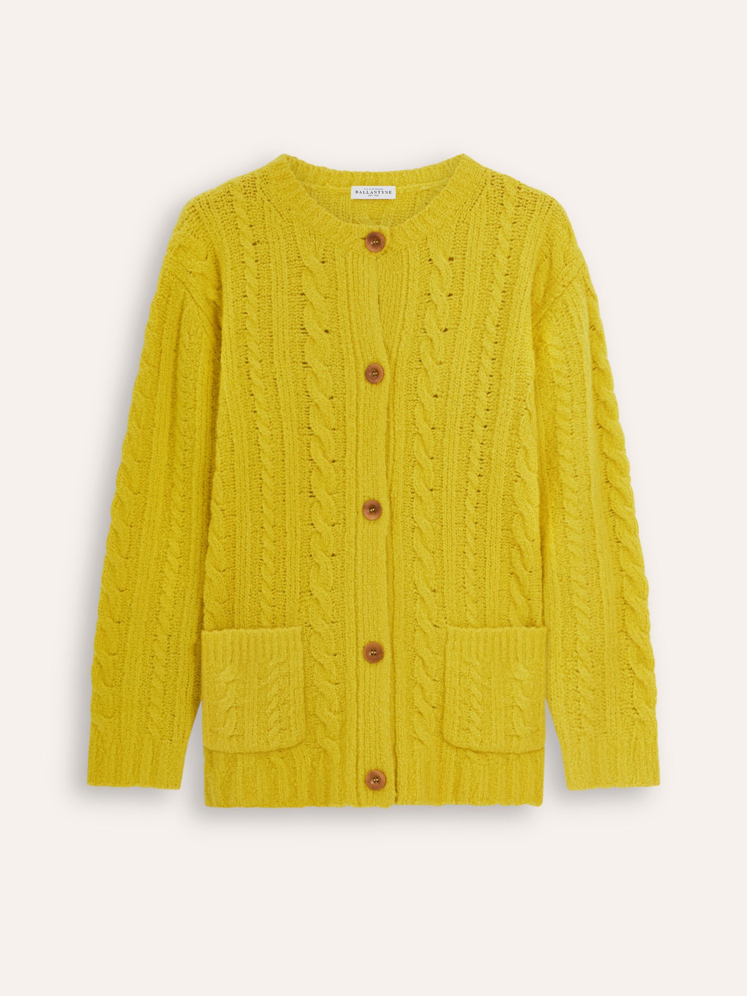 Ballantyne DONNA CARDIGAN CON LAVORAZIONE A TRECCE - COD. B1K420 3W057 10504