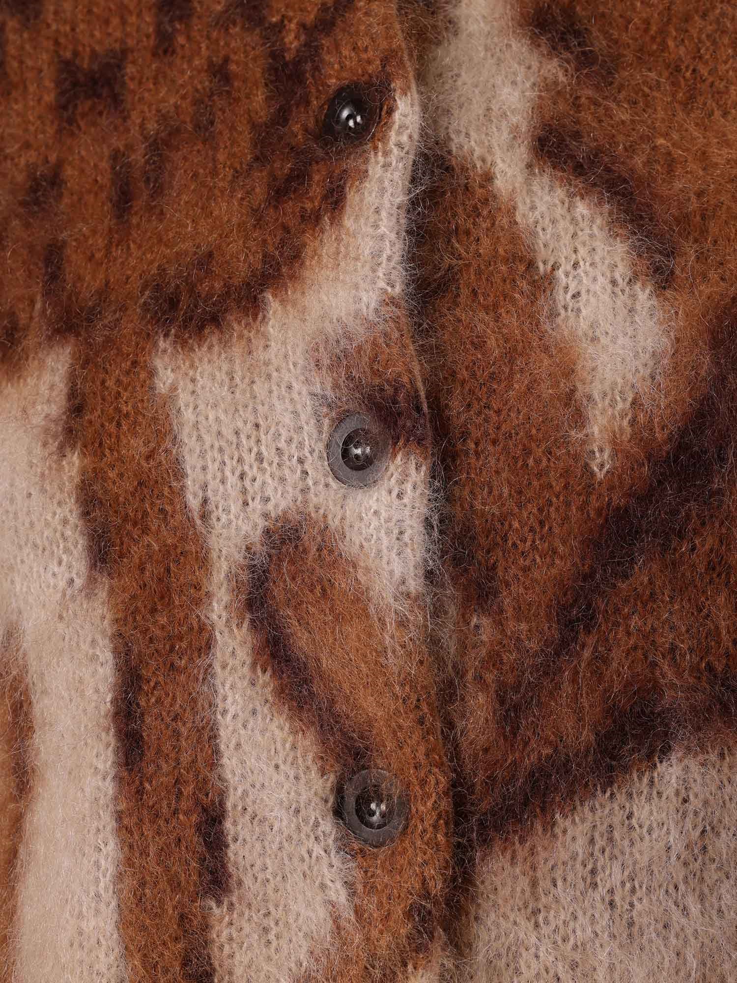 Ballantyne WOMENS CARDIGAN IN MOHAIR WOOL BLEND - COD. B1K430 3W059 94638