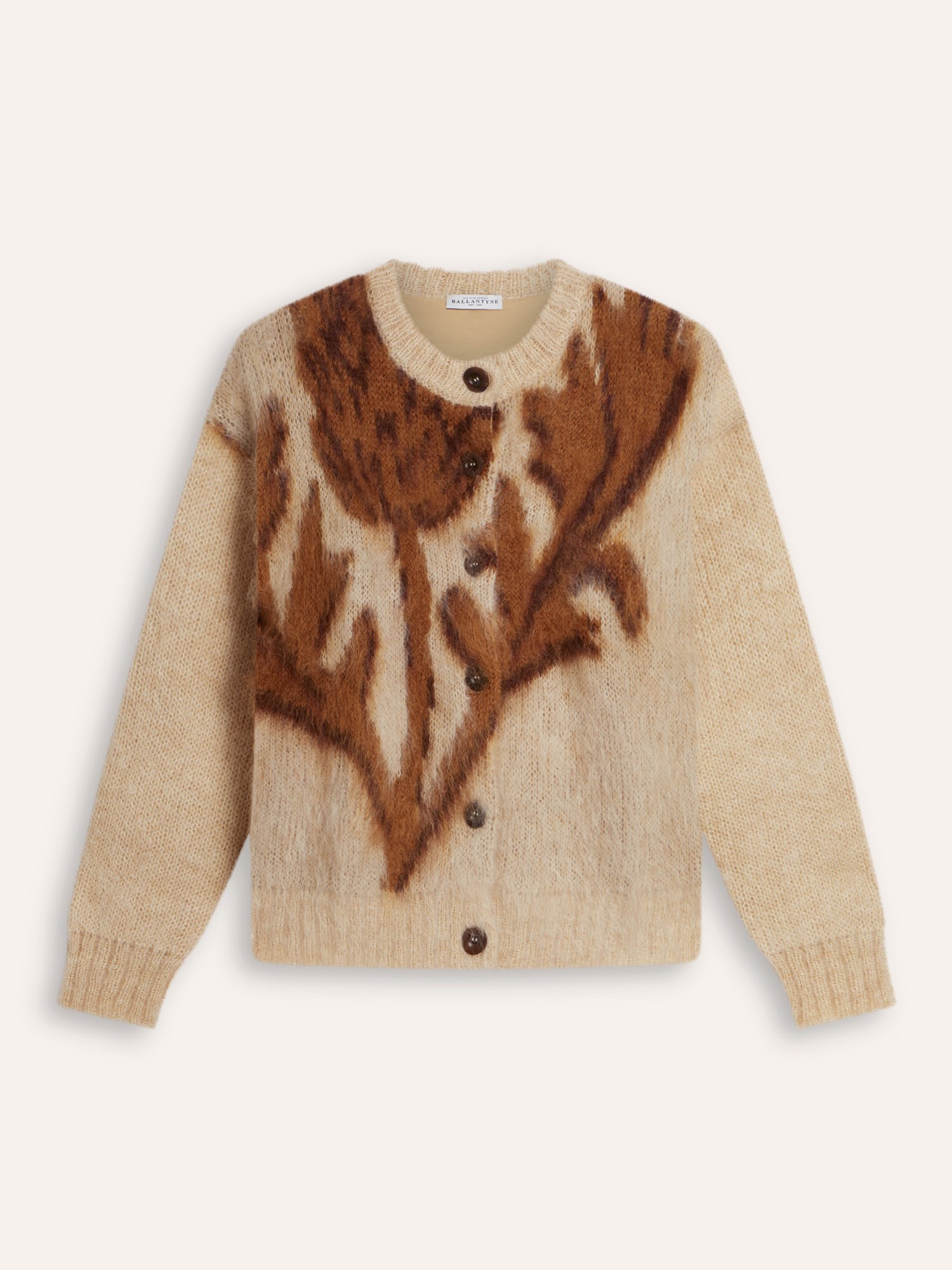 Ballantyne WOMENS CARDIGAN IN MOHAIR WOOL BLEND - COD. B1K430 3W059 94638