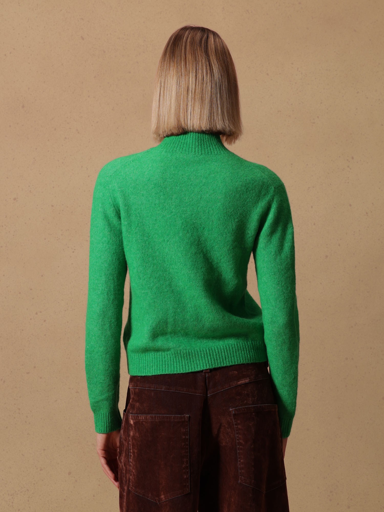 Ballantyne DAMEN STEHKRAGEN-PULLOVER AUS ALPAKA-WOLL -MISCHUNG - COD. B1P911 7WA00 12508