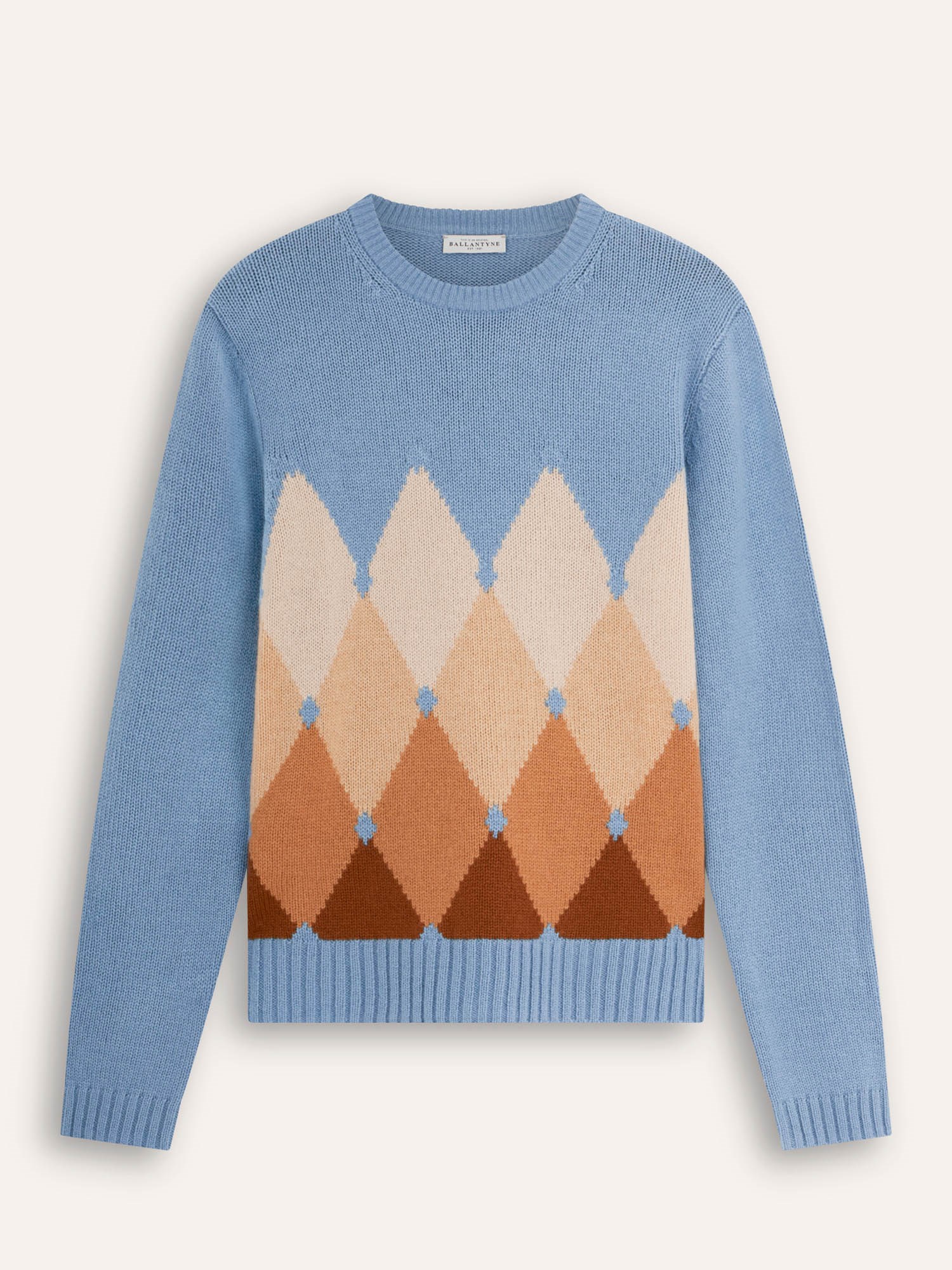 Ballantyne DONNA GIROCOLLO DIAMOND IN 100% CASHMERE - COD. B1P835 5K008 93028
