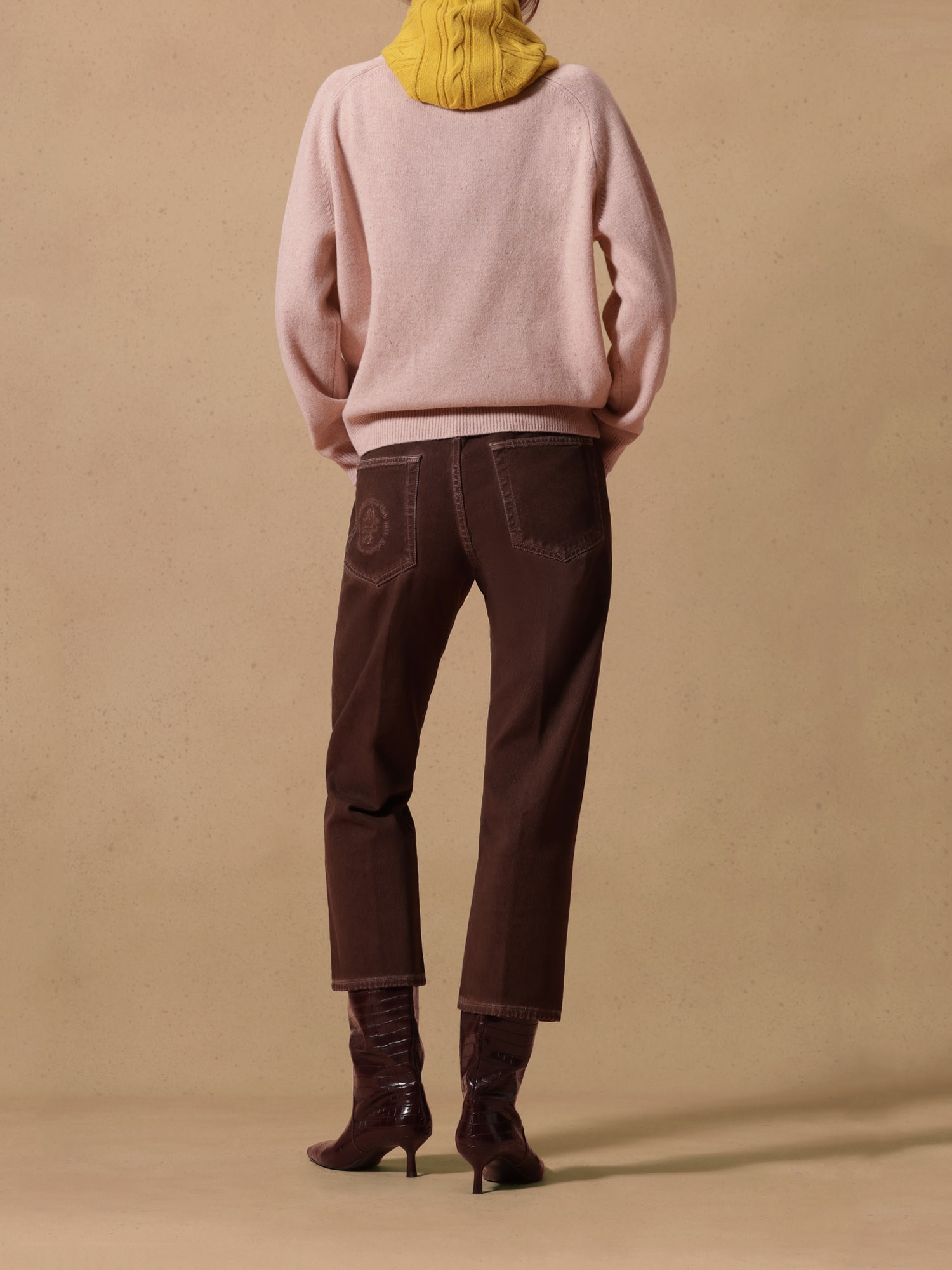 Ballantyne WOMEN'S STRAIGHT-LEG JEANS IN PURE COTTON - COD. BLT172 UCT1R 14150