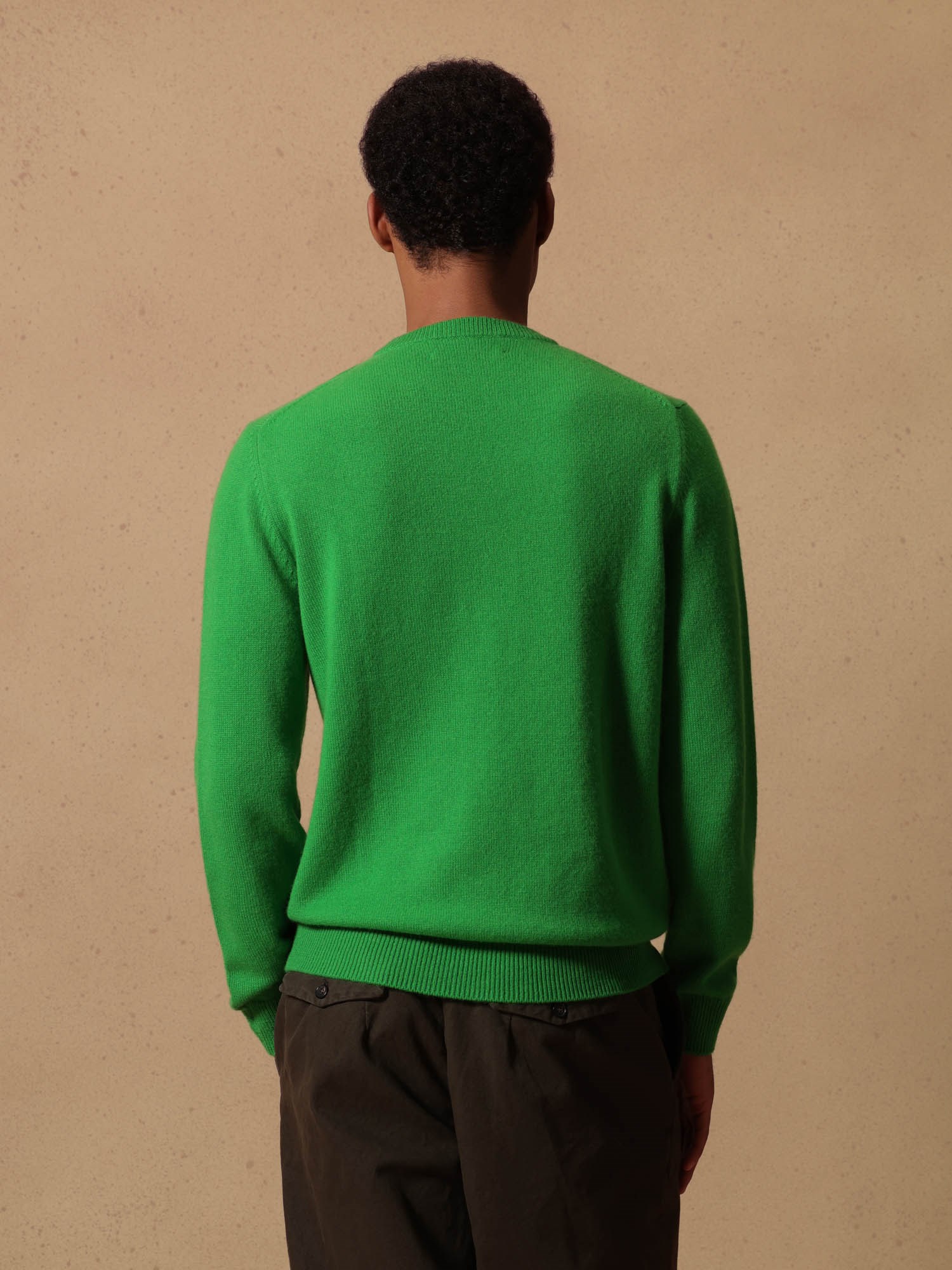 Ballantyne HERREN RUNDHALS-STRICKPULLOVER MIT RAUTENMUSTER AUS 100% KASCHMIR - COD. B2P000 7K0A8 92533