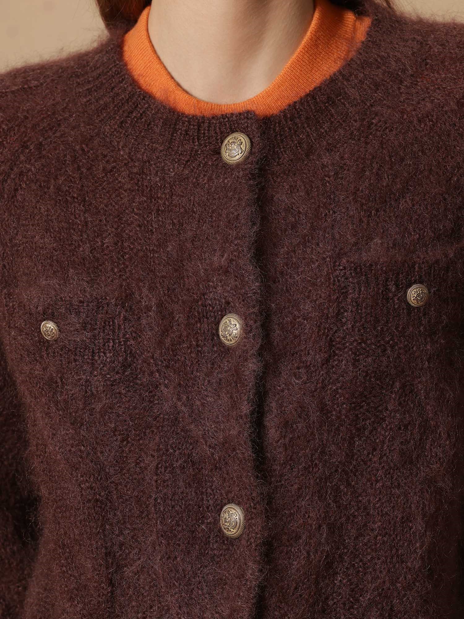 Ballantyne DONNA CARDIGAN IN MISTO MOHAIR LANA - COD. B1K417 5W032 14677