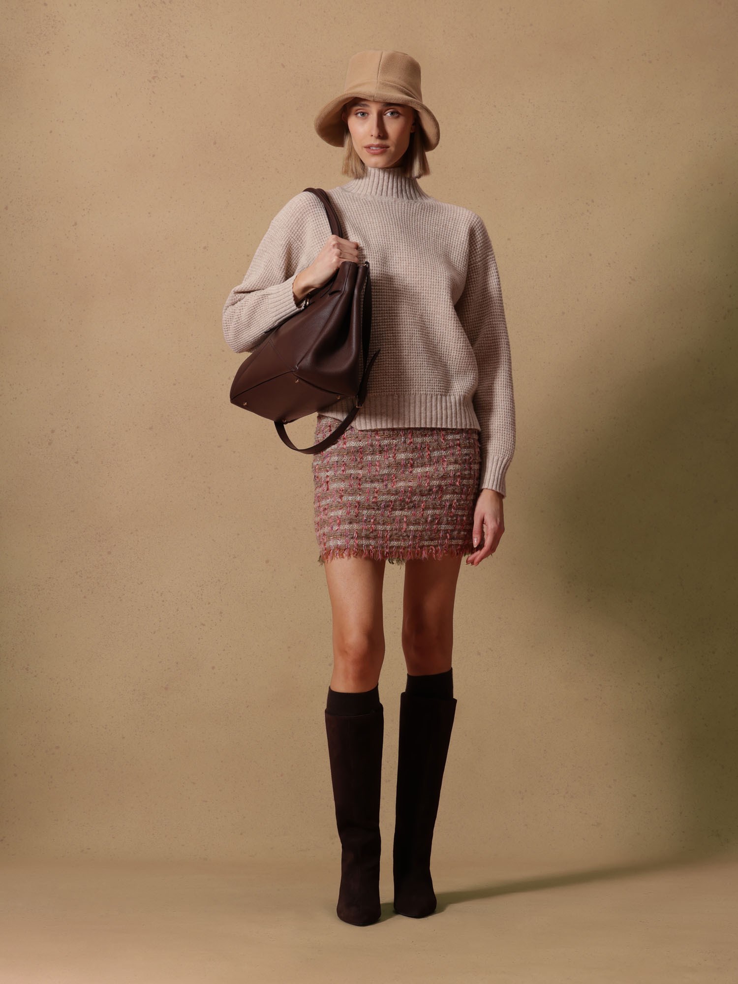 Ballantyne DONNA MINIGONNA IN TWEED - COD. BLG181 KWR00 74017