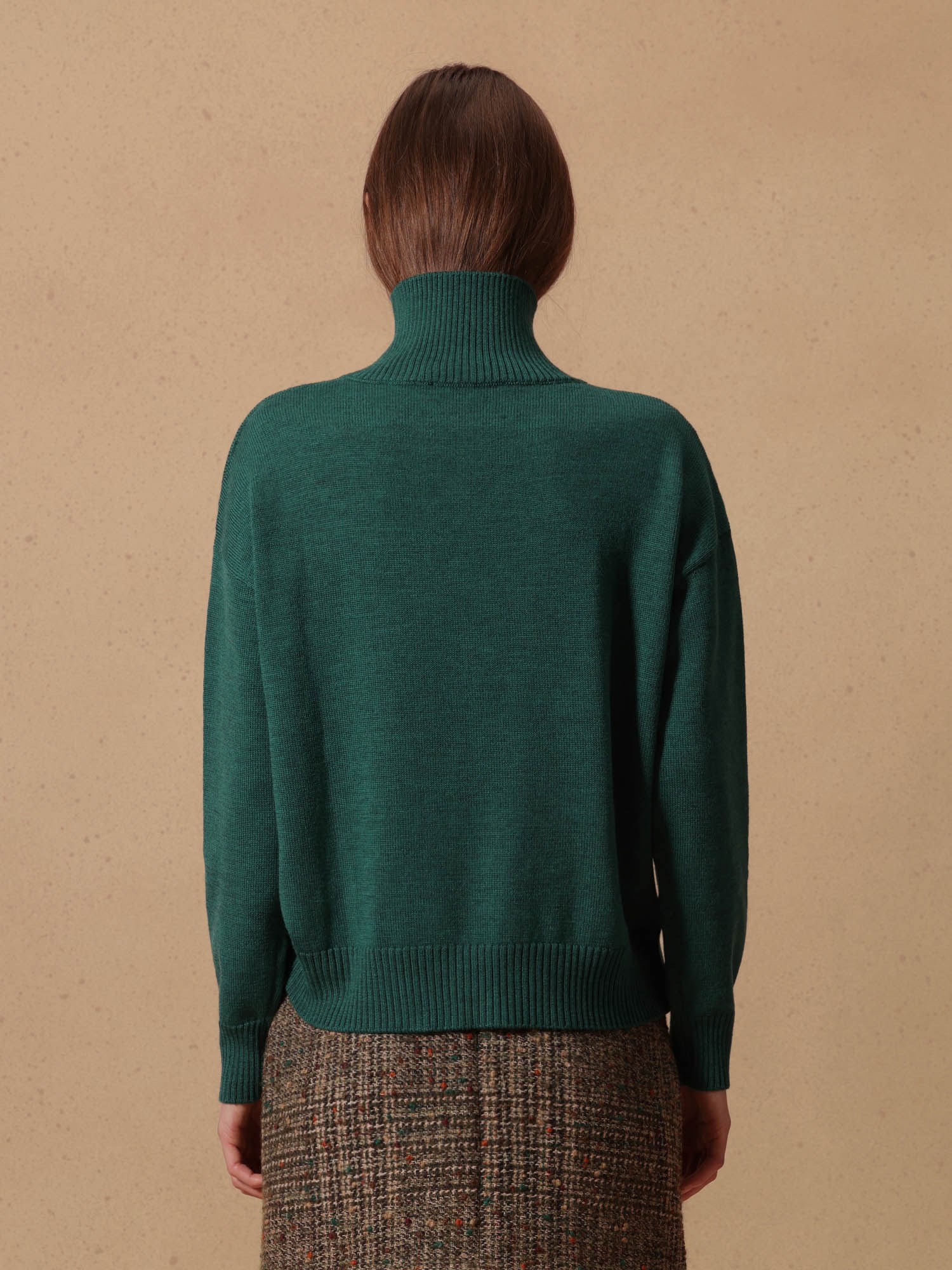 Ballantyne DAMEN STEHKRAGENPULLOVER AUS 100% WOLLE - COD. B1P883 7W092 12820