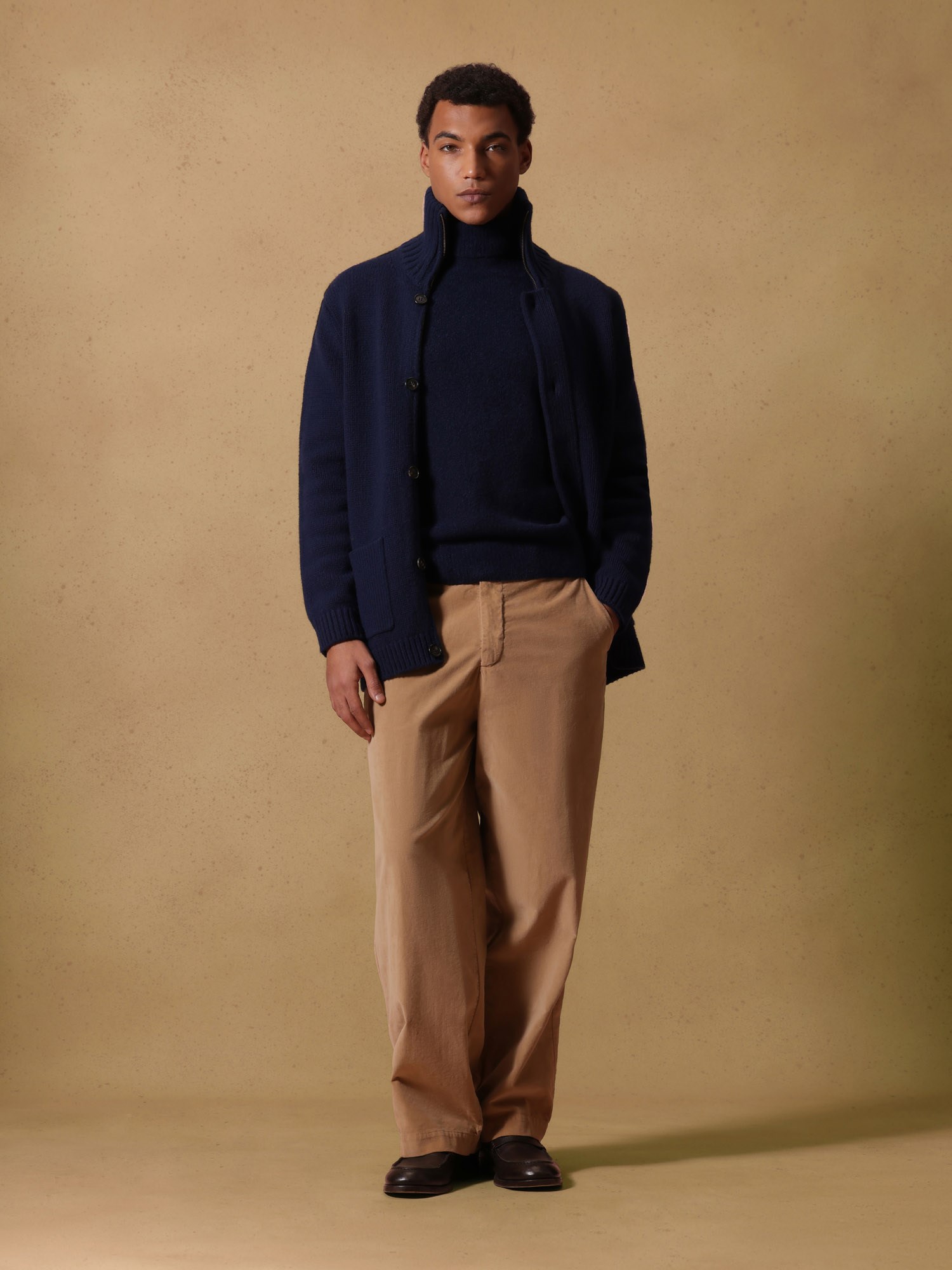 Ballantyne HERREN-ROLLKRAGENPULLOVER AUS WOLLMISCHUNG - COD. B2P002 7W020 13777