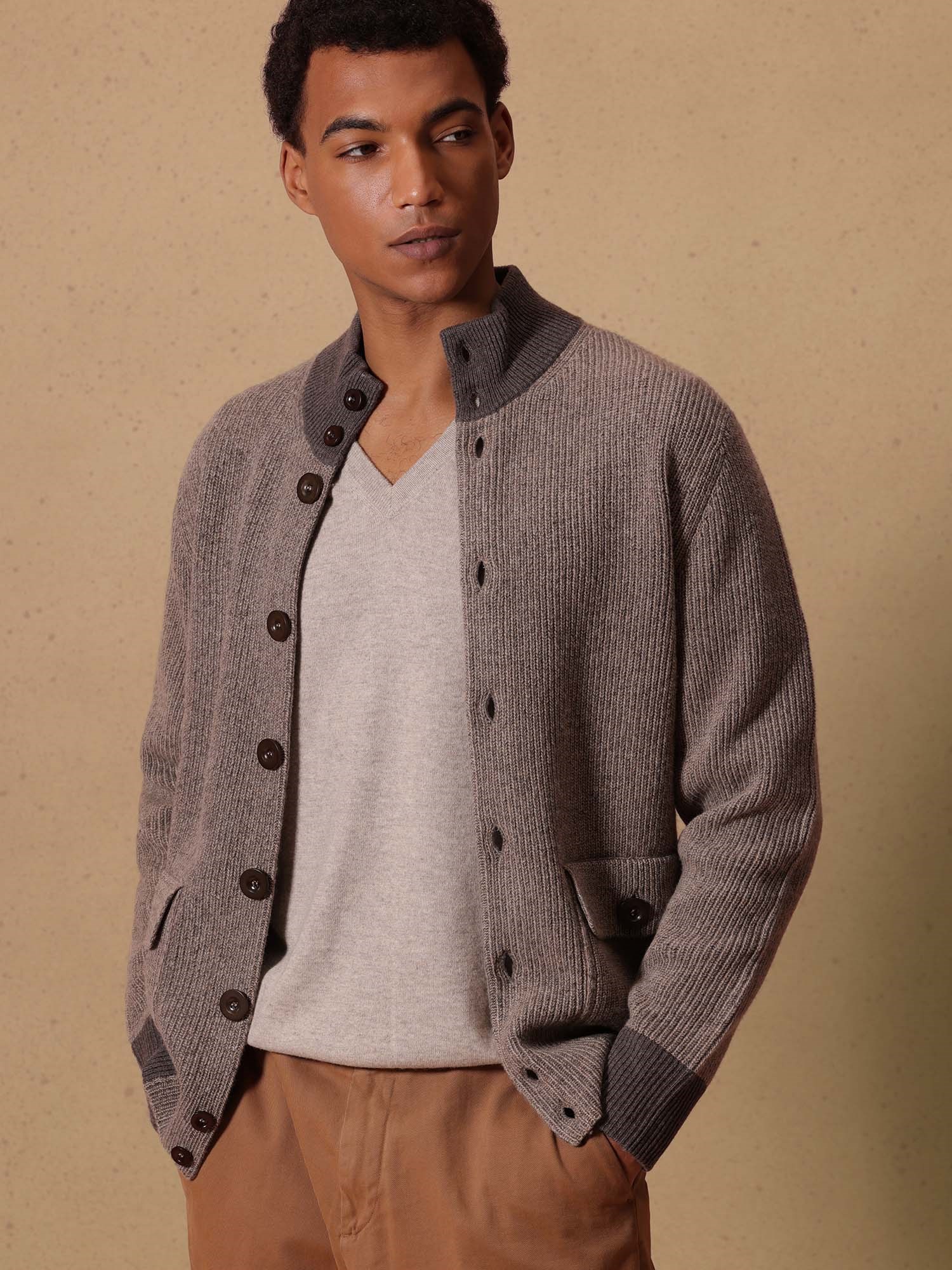 Ballantyne UOMO BOMBER IN 100% LANA - COD. B2O003 5W023 94506