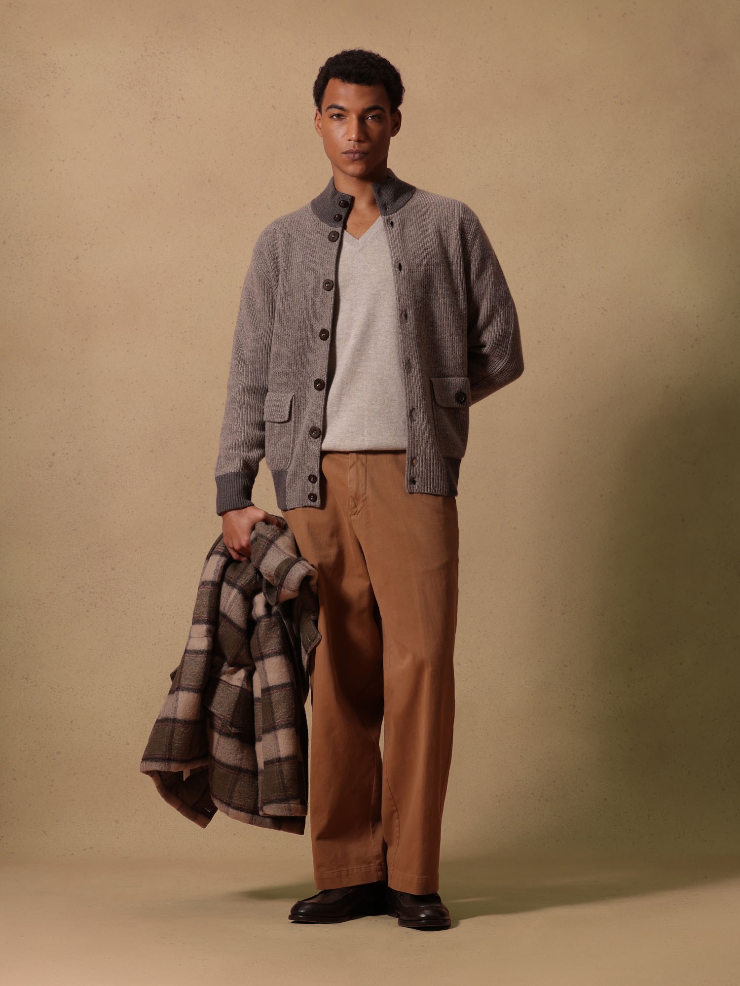 Ballantyne UOMO BOMBER IN 100% LANA - COD. B2O003 5W023 94506