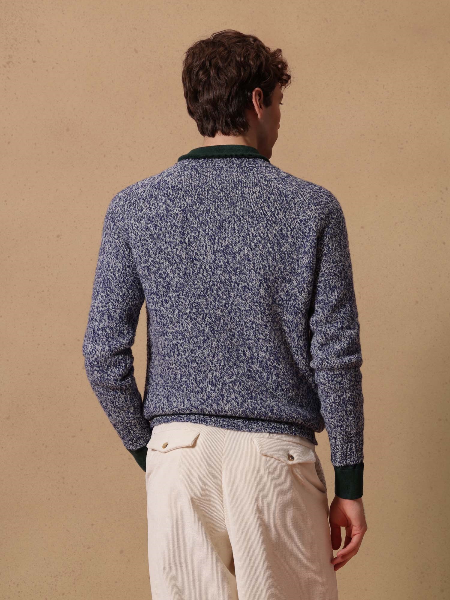 Ballantyne HERREN-PULLOVER AUS MOULINÉ-WOLLMISCHUNG GAGE 3 - COD. B2P327 3W060 93552