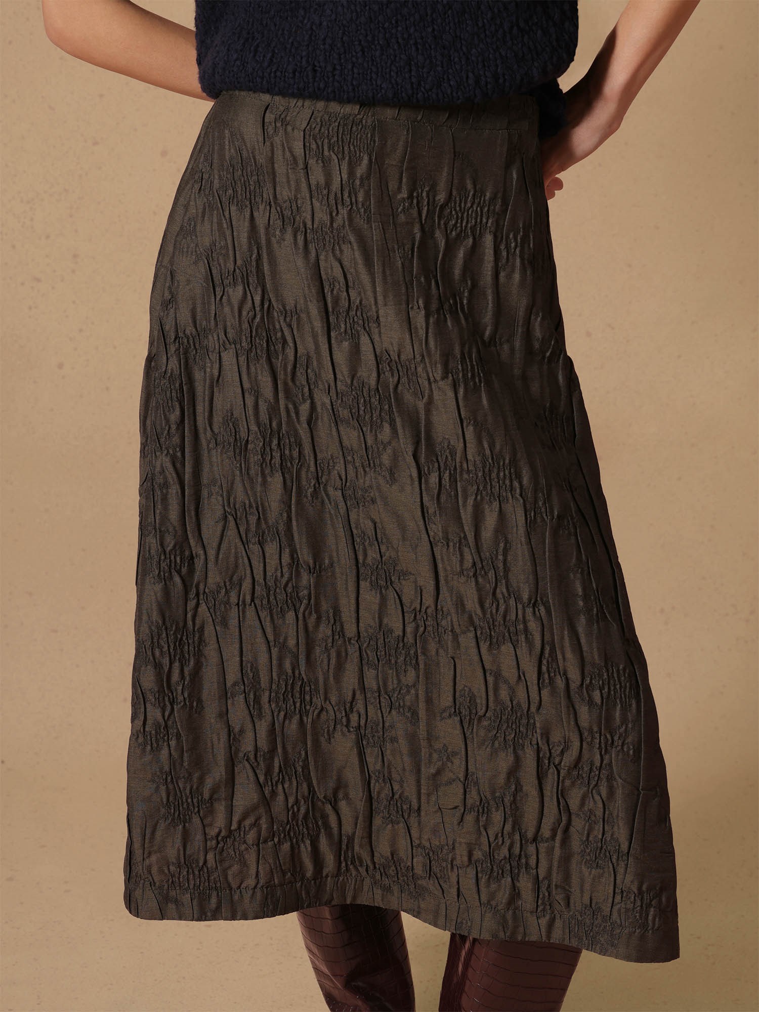 Ballantyne DONNA GONNA MIDI ARRICCIATA - COD. BLG170 EVA02 12590